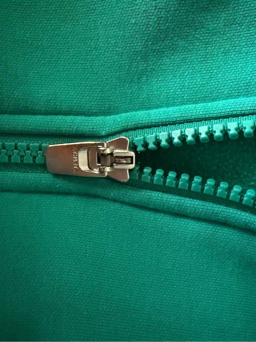 Athleta Teal Full-Zip Hoodie Jacket - Picture 11 of 11